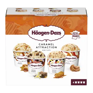 Häagen-Dazs Helado Collection Caramelo 4x100ml