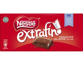TABLETE NESTLÉ EXTRAFINO CHOCOLATE DE LEITE 125G