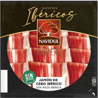 Jamón De Cebo Ibérico 50% Raza Ibérica En Lonchas Navidul Sin Gluten 100 G