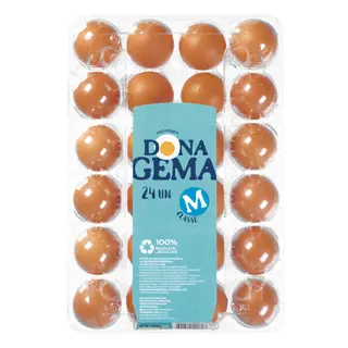 Ovos Classe M Dona Gema (emb. 24 un)