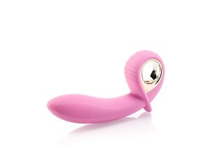 Korek Analny Pompowany Średnica 3,5 - 5,5 Cm + 10 Trybów Wibracji,