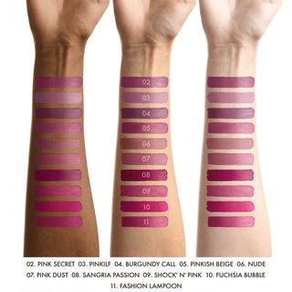 Liquid Lipstick 10 Fuchsia Bubble