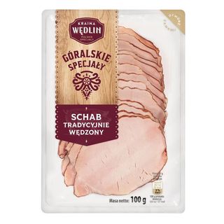 Kraina Wędlin Schab tradycyjnie wędzony 100 g