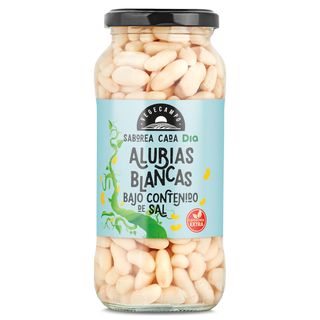 Alubias Blancas Bajo Contenido En Sal Vegecampo De Dia Frasco 400 G