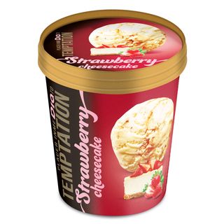 Tarrina Helado Strawberry Cheesecake Dia Temptation 350 G
