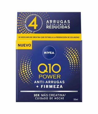 Crema Antiarrugas Noche Nivea Q10 50Ml