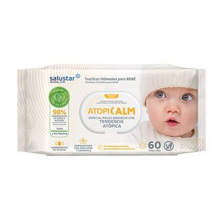 Toallitas Para Piel Atópica Salustar 60 Uds. (8410800066496)