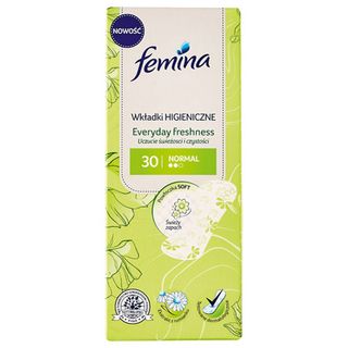 Femina Wkładki higieniczne Normal Everyday Freshness, 30 szt.