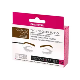 Tintura rápida para sobrancelhas - Beter - Castaño Claro
