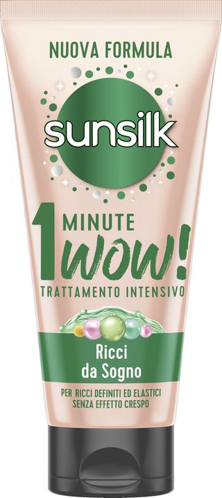 SUNSILK 1 MINUTE MASCHERA CAPELLI RICCI 180ML   ELI0424