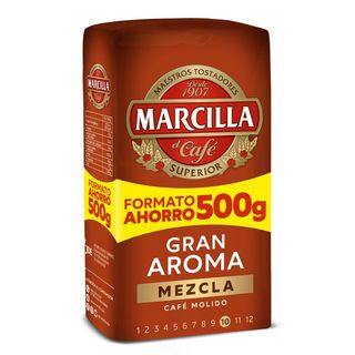 MARCILLA Café Molido Gran Aroma Mezcla 500 G