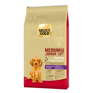Select Gold Sensitive Medium Junior Jagnięcina, łosoś, ziemniak 12kg