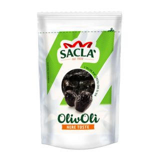 Saclà Olivolì Olive Nere Toste 100G