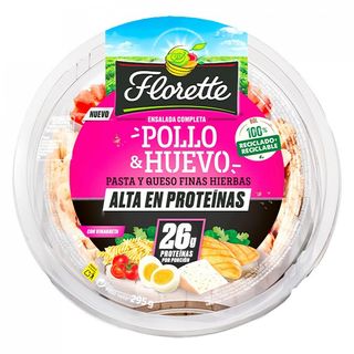Ensalada Prot Pollo Y Huevo 300 Gr.