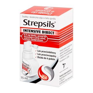 Strepsils Intensive Direct, aerozol do stosowania w jamie us