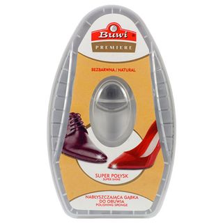 Buwi Premiere Gąbka do butów bezbarwna, 1 szt.