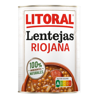 Litoral Lentejas Riojana 425g