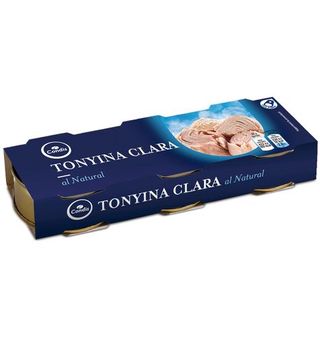 Atún Claro Condis Natural 3 X 56 G