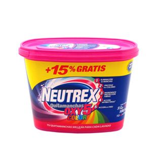 Quitamanchas en Polvo Color Neutrex 512 G. (8410436196536)