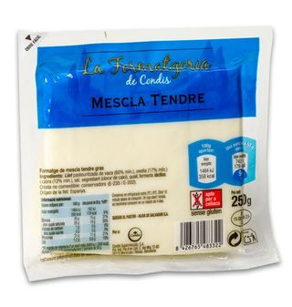 Queso Condis Mezcla Tierno Cuña 250 G