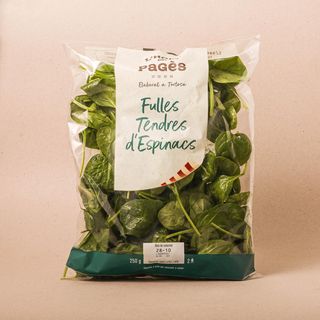 Fulles Tendres D'Espinacs Hort Del Pagès 250G
