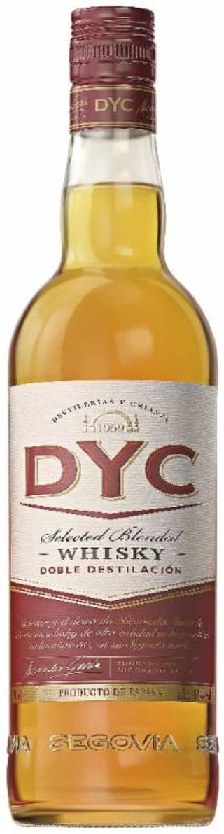 Whisky 5 Años Dyc Botella De 70Cl