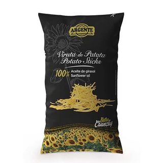 Argente viruta de papas fritas con aceite de girasol 250 g