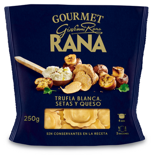 Rana Pasta Gourmet Trufa Blanca, Setas y Queso 250g