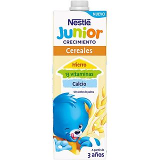NESTLÉ Leche Energy +3 Años Con Cereales 1 L