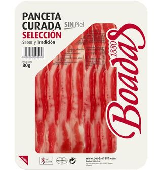 Panceta Boadas Curada 80 G