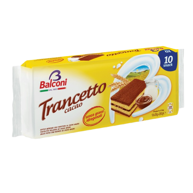 Trancetto Snack Bolo Cacau 280g