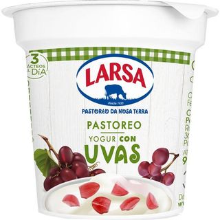 Yogur Con Uvas Larsa, Tarrina 125 Gr. (23813744)