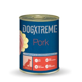 Dogxtreme Adult Cerdo Lata Para Perros 0.4Kg