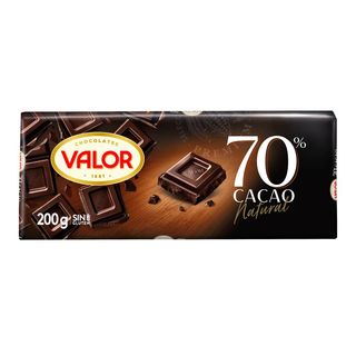 Chocolate Negro 70% Valor 200 G