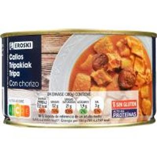 Callos Con Chorizo Eroski 390G (398990)