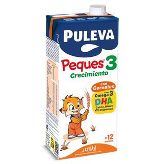 Leche Infantil Crecimiento Con Cereales Peques 3 Puleva 1 L