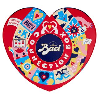 Baci Perugina Senti L'Amore Cioccolatini Fondenti Ripieni Al Gianduia Scatola San Valentino 100G