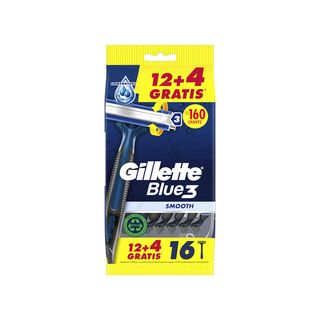 Máquina Desechable Blue3 Gillette 12 + 4 Uds. (302625)