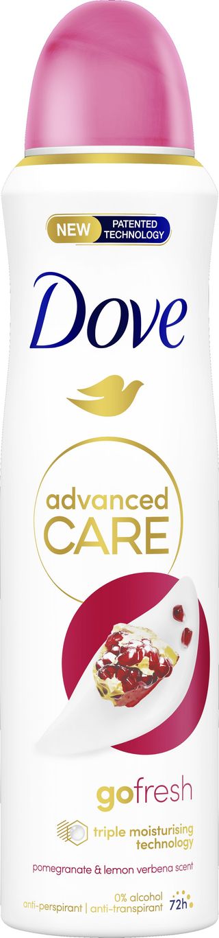 DOVE ADVANCED CARE GO FRESH MELOGRANO SPRAY 150ML ELI1807