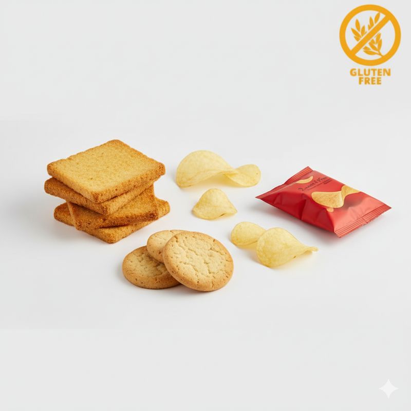 Dispensa dolce e salata senza glutine