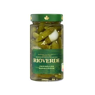 Rioverde Pepinillos Especiados Pequeños, 180G