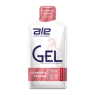 ALE Gel Strawberry Banana, żel, 55,5 g