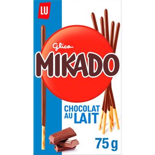 Galletas Mikado Chocolate Con Leche, Caja 75 G