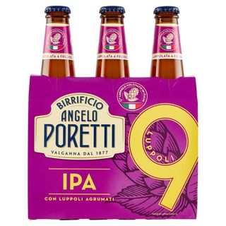 Birrificio Angelo Poretti Ipa 9 Luppoli 3 X 33 Cl