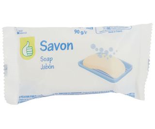 Jabon Solido Auchan Economico 1X90G