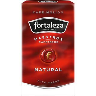 FORTALEZA Café Natural Molido Puro Sabor 250 G
