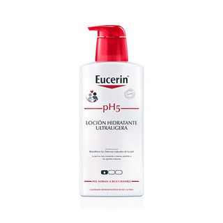 Loción Ultraligera Ph5 Eucerin, Dosificador 400 Ml. (4005800203350)