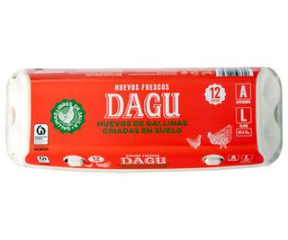 Huevos Frescos Dagu 12 Uds.