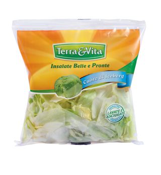Cuore di Iceberg Tagliato e Lavato