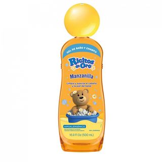 Gel De Baño Y Champú 2En1 Manzanilla Ricitos De Oro 500 Ml.